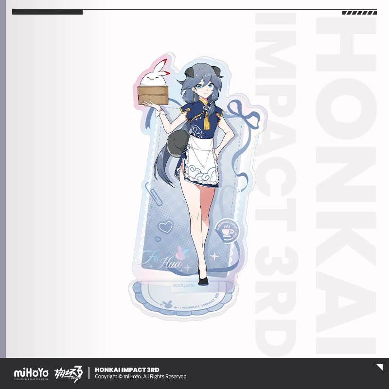 [Pre-Order] Fluffy Cafe Series Acrylic Stand | Honkai Impact 3rd (Within 200 Days)