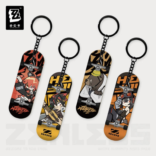 [Pre-Order] Ridu Series Chibi Finger Skateboard Keychain Belobog Heavy Industries |  Zenless Zone Zero (Nov 2024)