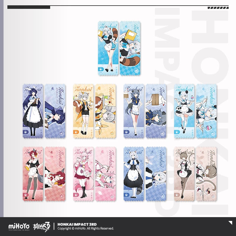 [Pre-Order] Fluffy Cafe Series Holographic Ticket | Honkai Impact 3rd (Within 200 Days)