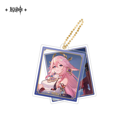 [Official Merchandise] Genshin Impact Theme Series Character Double-Sided Acrylic Keychains