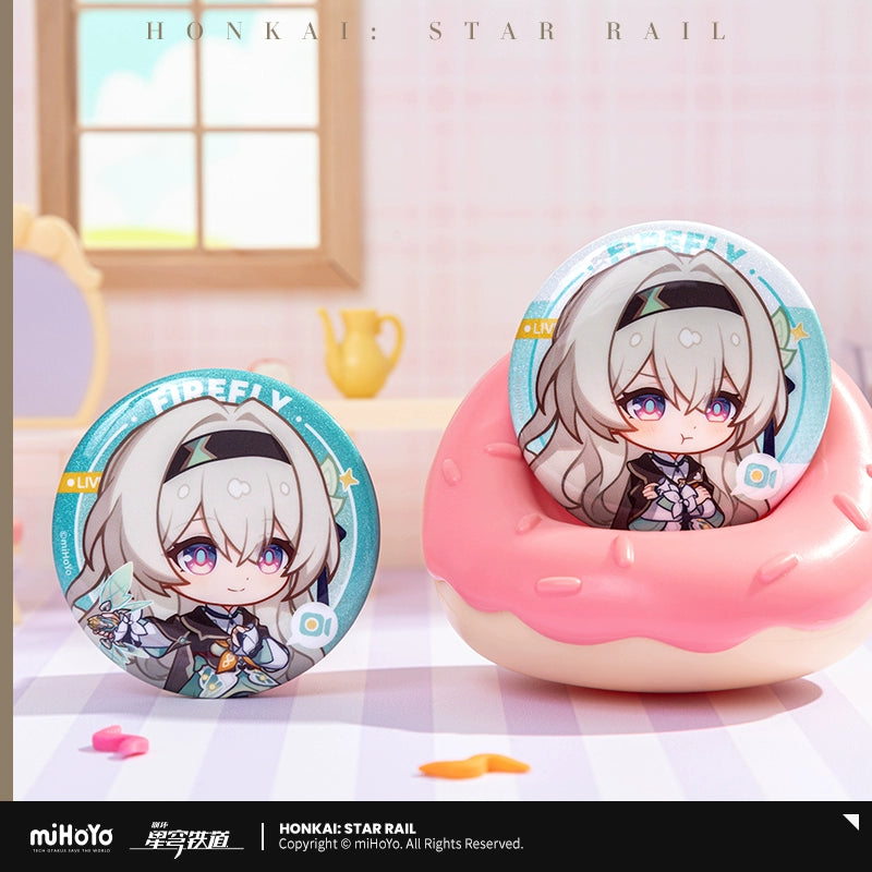 [Official Merchandise] Owlbert’s Reception Room Series Tinplate Badge Set | Honkai: Star Rail