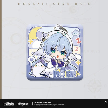 [Pre-Order] Girls’ Dormitory Series Chibi Square Badge | Honkai: Star Rail (Within 200 Days)