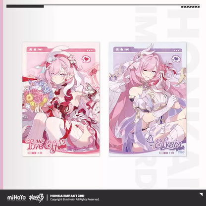 [Pre-Order] Love Squared Series Holographic Card Set | Honkai Impact 3rd (Within 200 Days)