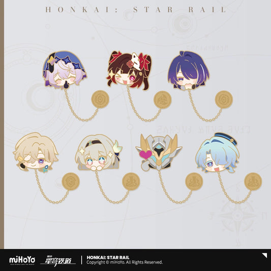 [Pre-Order] Pom-Pom Exhibition Hall Series Metal Badge | Honkai: Star Rail (Within 200 Days)