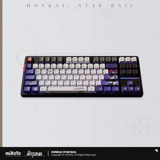 [Official Merchandise] Acheron Backlit Mechanical Keyboard | Honkai: Star Rail