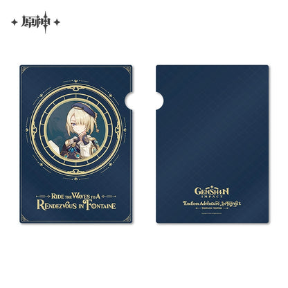 [Official Merchandise] Genshin Impact 2023 Game Art Exhibition Series: Badges, Standees, and Folders