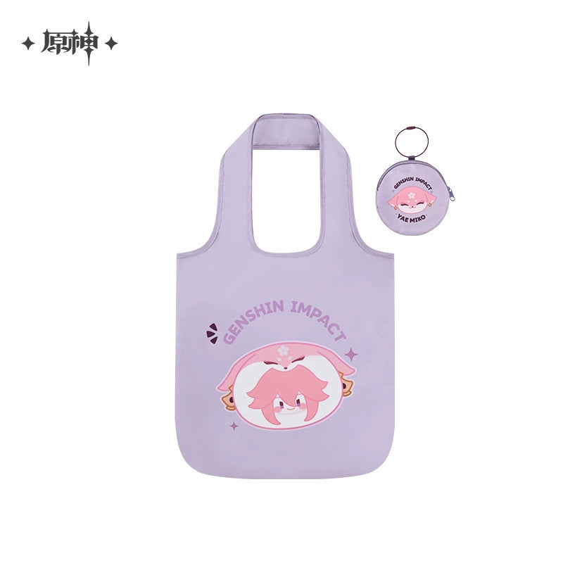 [Official Merchandise] Teyvat Zoo Series Foldable Tote Bag | Genshin Impact