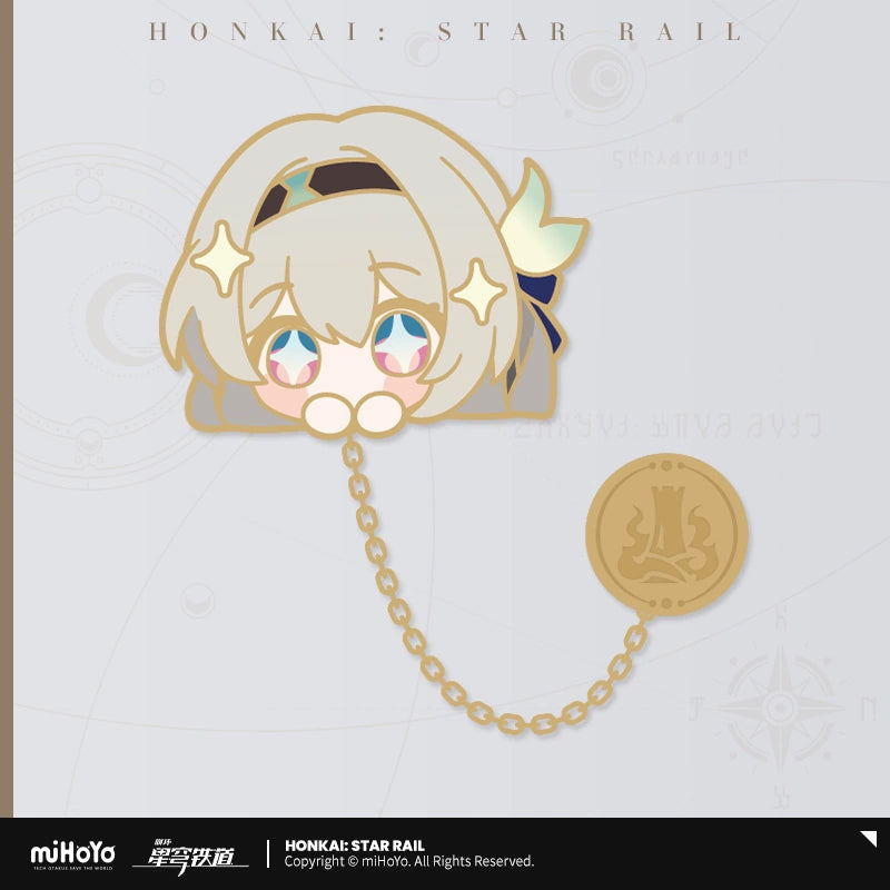 [Pre-Order] Pom-Pom Exhibition Hall Series Metal Badge | Honkai: Star Rail (Within 200 Days)