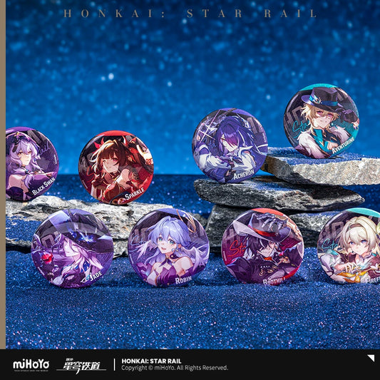 [Pre-Order] Interstellar Journey Series Tinplate Badge Vol.2 | Honkai: Star Rail (Within 200 Days)