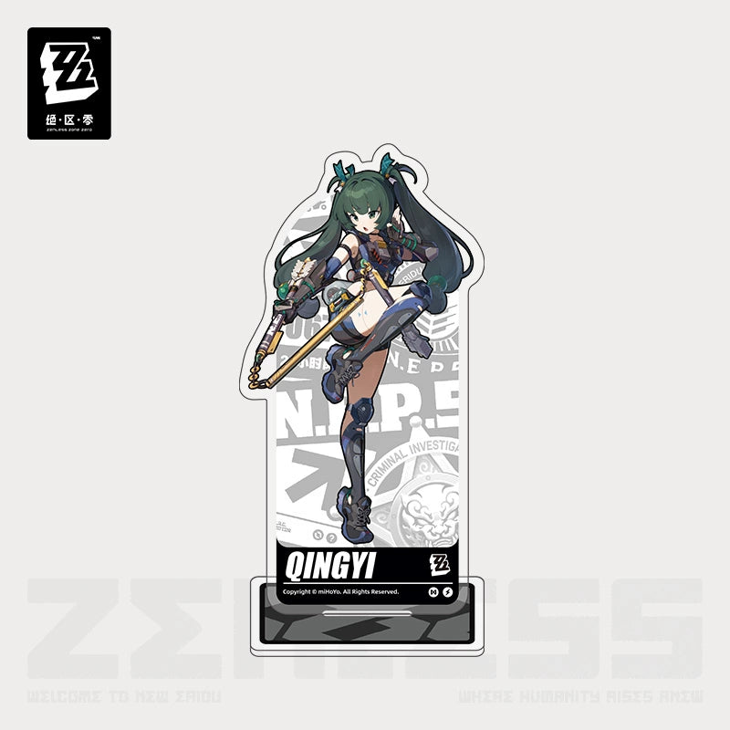 [Pre-Order] Illustration Series Acrylic Standees Criminal Investigation Team | Zenless Zone Zero (Dec 2024)