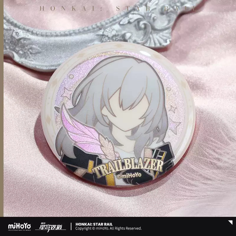 [Pre-Order] Trailblazer Writes Tinplate Badge | Honkai: Star Rail (Within 200 Days)