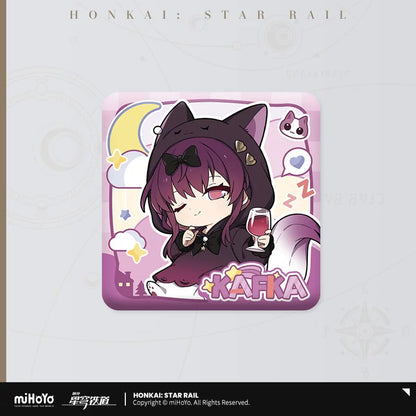 [Pre-Order] Girls’ Dormitory Series Chibi Square Badge | Honkai: Star Rail (Within 200 Days)