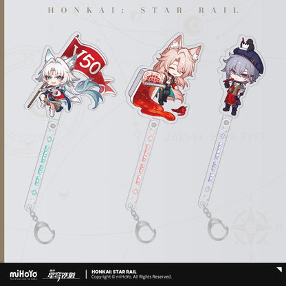 [Official Merchandise] KFC Series Chibi Illustration Acrylic Photo Stick | Honkai: Star Rail