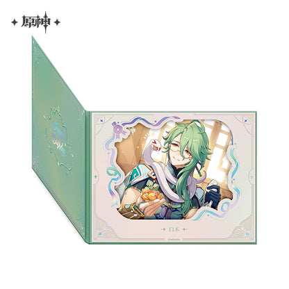 [Pre-Order] Birthday Series Flip-Page Lattice Window Shikishi 2025 | Genshin Impact (Nov 2025)