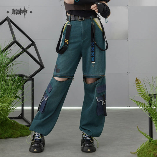 [Pre-Order] Kinich Theme Impression Series Detachable Cargo Jeans | Genshin Impact (Sept 2025)