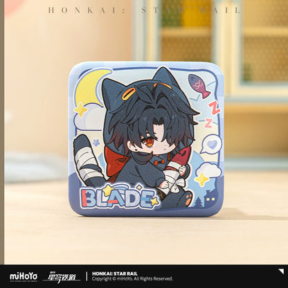 [Pre-Order] Boys’ Dormitory Series Chibi Square Badge | Honkai: Star Rail (Within 200 Days)