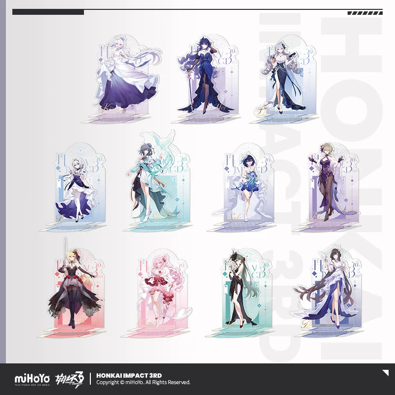 [Pre-Order] Honkai Impact 3rd 10th Anniversary Acrylic Stand (Within 200 Days)