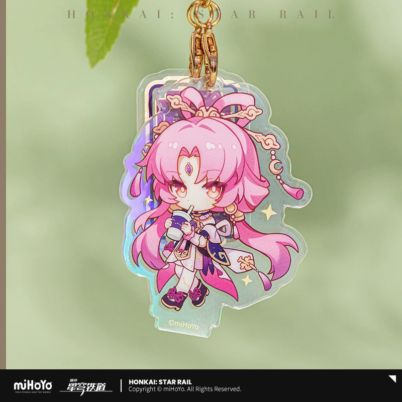 [Official Merchandise] Express Travel Notes Series Chibi Acrylic Hangable Standee | Honkai: Star Rail