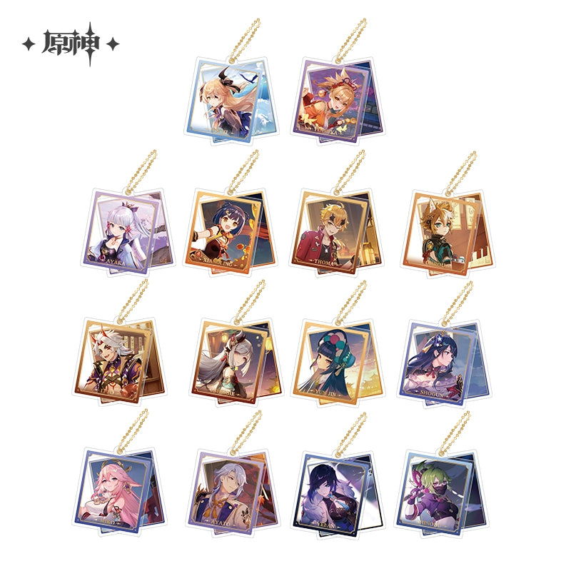 [Official Merchandise] Genshin Impact Theme Series Character Double-Sided Acrylic Keychains