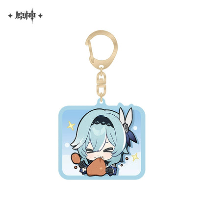 [Official Merchandise] Chibi Emoji Series Acrylic Charm - Mondstadt | Genshin Impact
