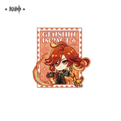 [Official Merchandise] Teyvat Exhibition Theme Series Toiletry Bag / Velcro / Luggage Tag | Genshin Impact