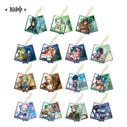 [Official Merchandise] Genshin Impact Theme Series Character Double-Sided Acrylic Keychains