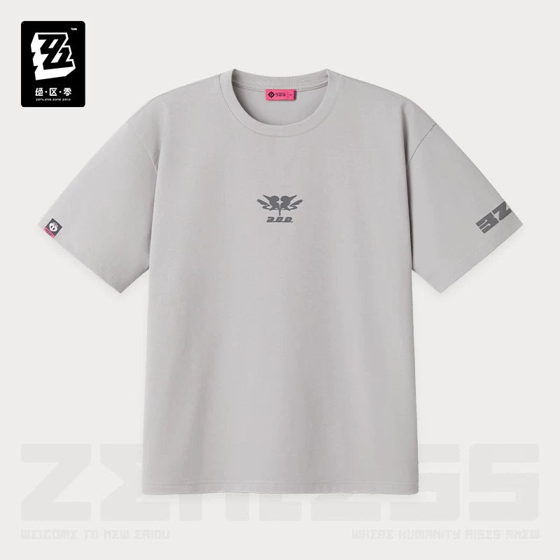 [Pre-Order] Sān-Z STUDIO Angels of Delusion Contrast Print Short Sleeve T-Shirt | Zenless Zone Zero (Sep 2026)