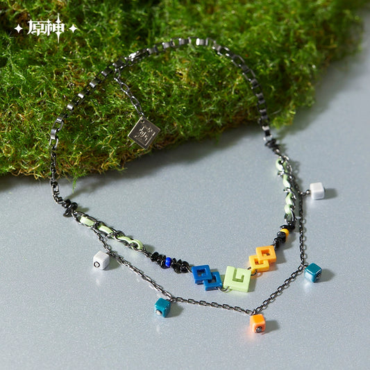 [Pre-Order] Kinich Theme Impression Series Double-Layer Short Necklace | Genshin Impact (August 2025)