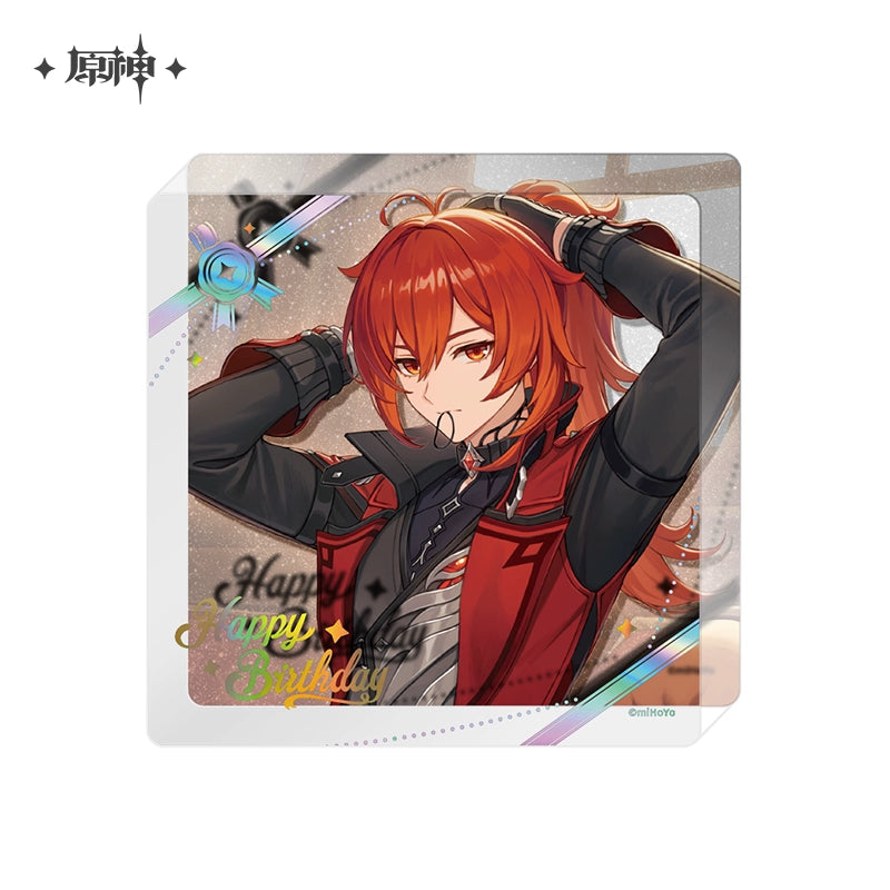 [Pre-Order] Birthday Series Character Thick Acrylic Coasters 2025 | Genshin Impact (Nov 2025)
