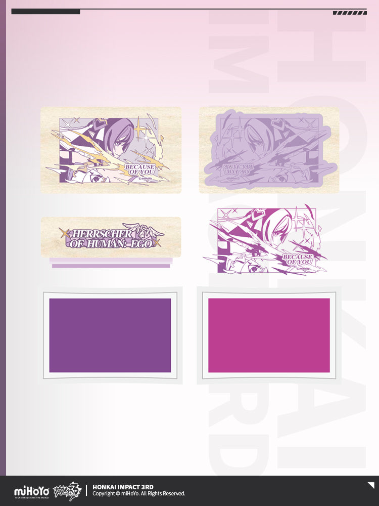 [Official Merchandise] The Story Because of You Themed Stamp | Honkai Impact 3rd