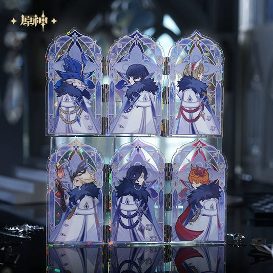 [Official Merchandise] Frost and Flame Series Connectable Light-Transmitting Acrylic Stand | Genshin Impact