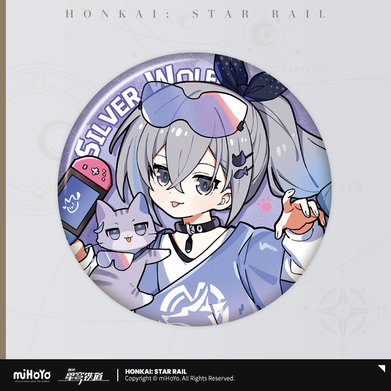 [Pre-Order] Little Cat Series Tinplate Badges | Honkai: Star Rail (Nov 2024)