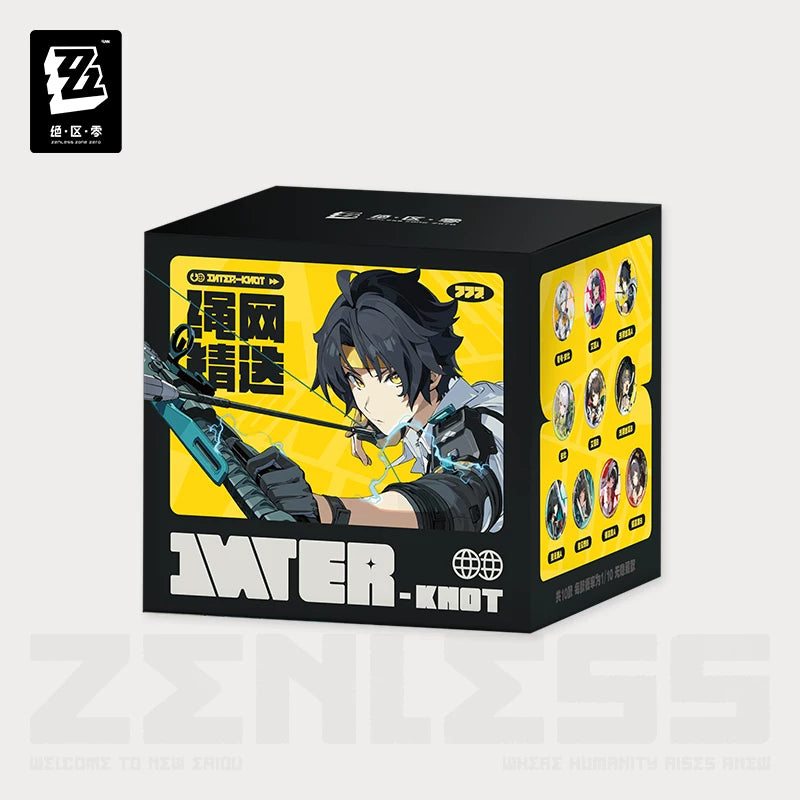 [Pre-Order] Inter-Knot Selected Series Tinplate Badge Blind Box Vol.1 | Zenless Zone Zero (Feb 2026)