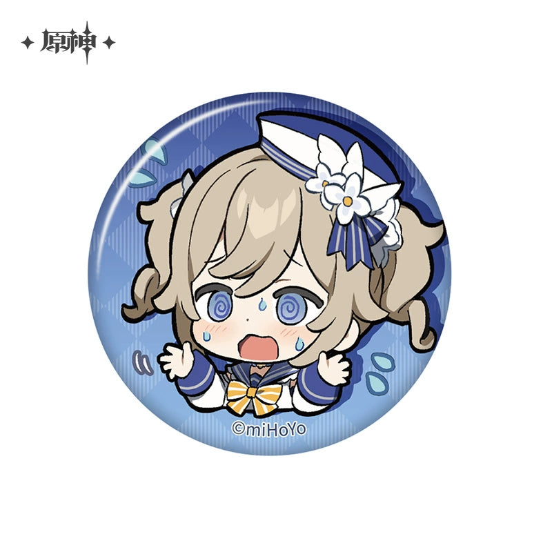 [Official Merchandise] Chibi Emoji Series Badge - Mondstadt | Genshin Impact