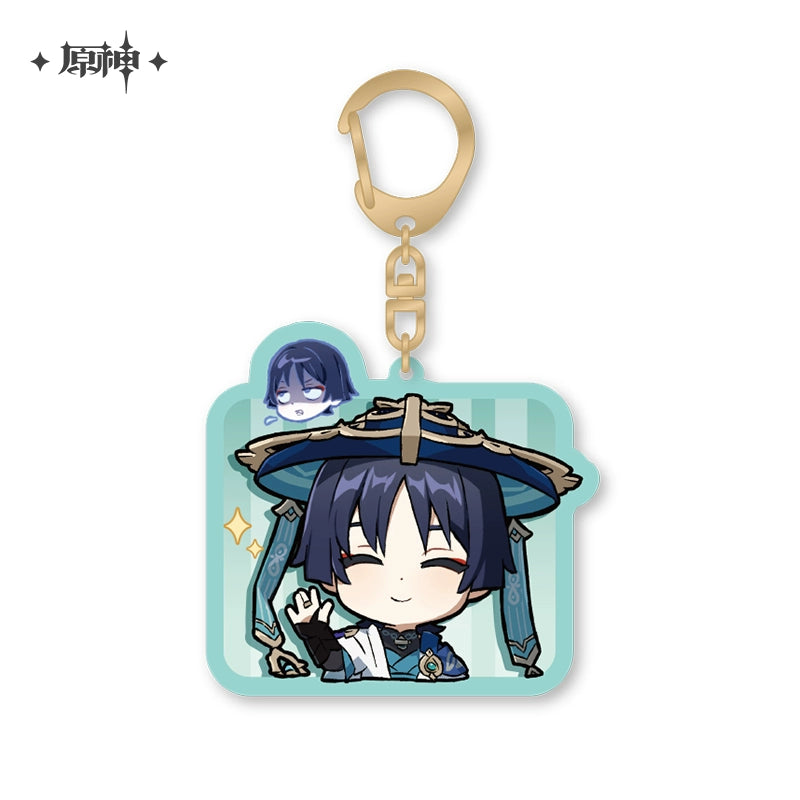 [Official Merchandise] Chibi Emoji Series Acrylic Charm - Sumeru City | Genshin Impact