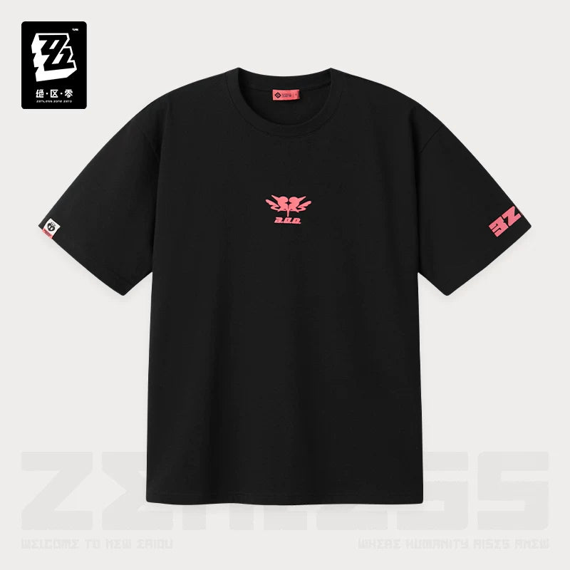 [Pre-Order] Sān-Z STUDIO Angels of Delusion Contrast Print Short Sleeve T-Shirt | Zenless Zone Zero (Sep 2026)