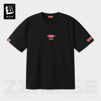 [Pre-Order] Sān-Z STUDIO Angels of Delusion Contrast Print Short Sleeve T-Shirt | Zenless Zone Zero (Sep 2026)