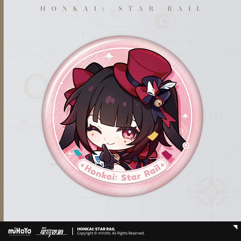 [Pre-Order] Nameless Medal Series Tinplate Badge | Honkai: Star Rail (Within 200 Days)