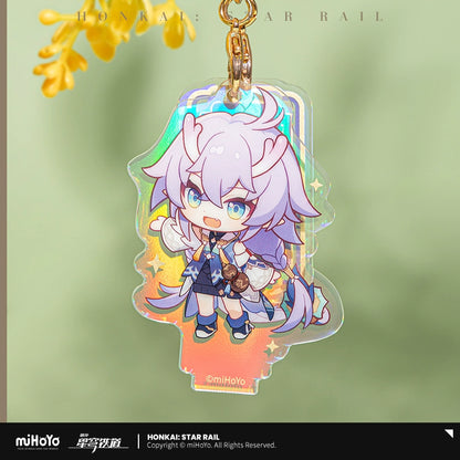 [Official Merchandise] Express Travel Notes Series Chibi Acrylic Hangable Standee | Honkai: Star Rail