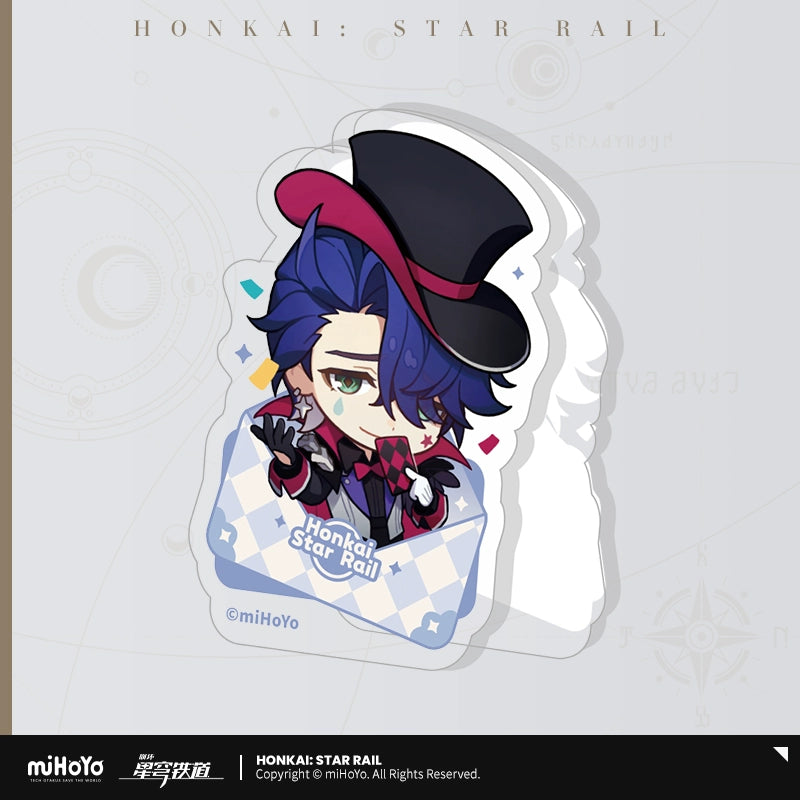 [Pre-Order] Nameless Medal Series Acrylic Clip | Honkai: Star Rail (Within 200 Days)