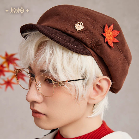 [Official Merchandise] Kaedehara Kazuha Theme Impression Series Newsboy Cap | Genshin Impact