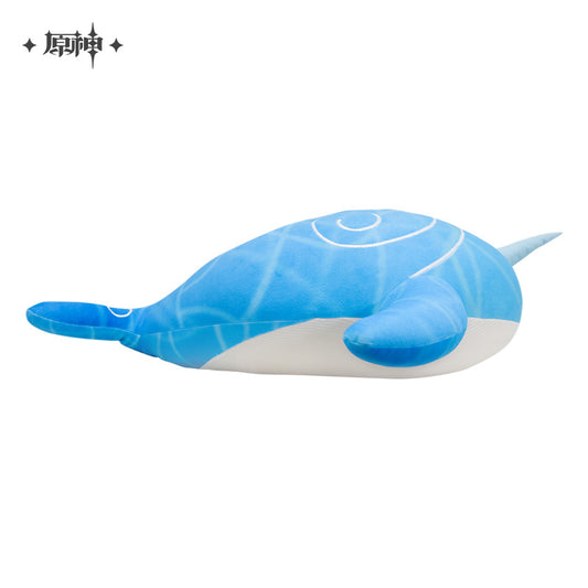 [Official Merchandise] Tartaglia’s Whale Monoceros Caeli Plush Throw Pillow | Genshin Impact