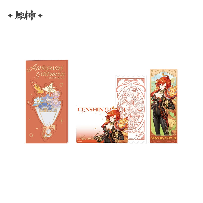 [Pre-Order] Genshin Impact Anniversary Celebration Series Commemorative Ticket Card Set (Jan 2026)