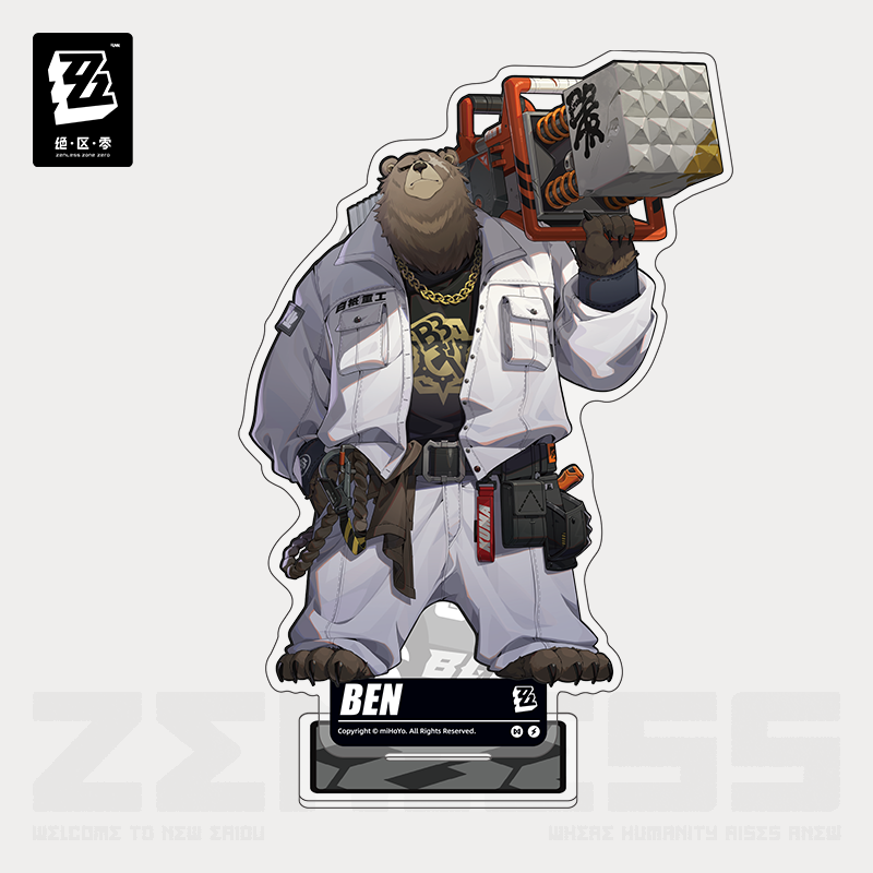 [Official Merchandise] Illustration Series Acrylic Standees Belobog Heavy Industries | Zenless Zone Zero