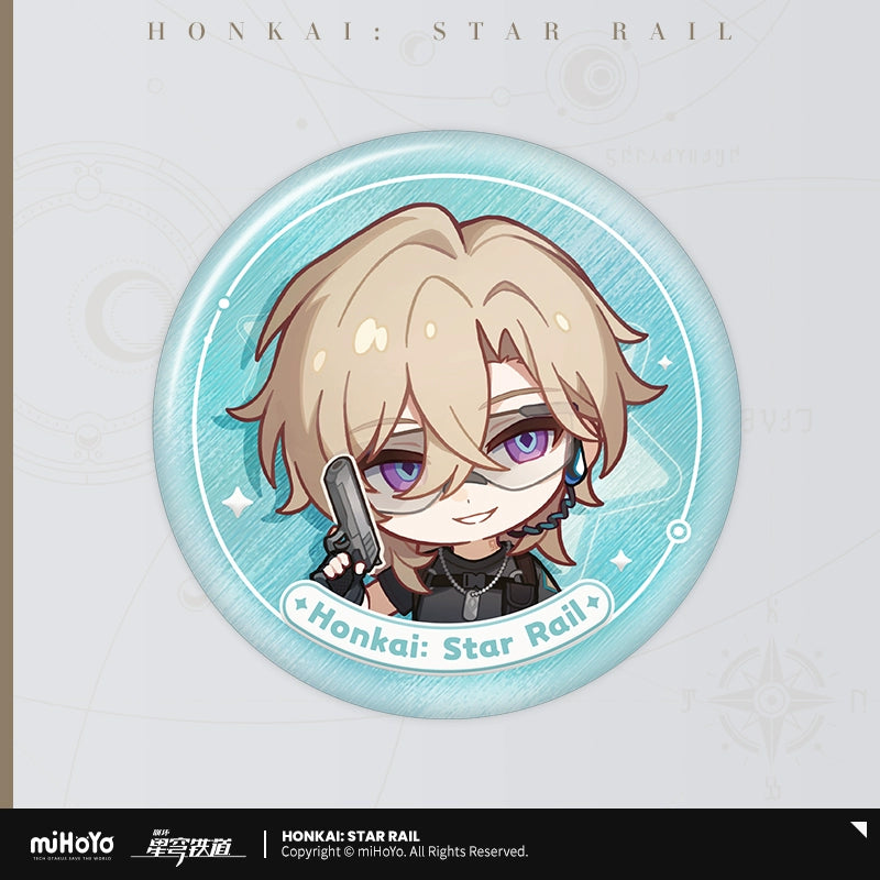 [Pre-Order] Nameless Medal Series Tinplate Badge | Honkai: Star Rail (Within 200 Days)