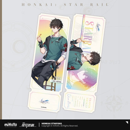 [Official Merchandise] Gourment Sailing Series: Holographic Ticket | Honkai: Star Rail