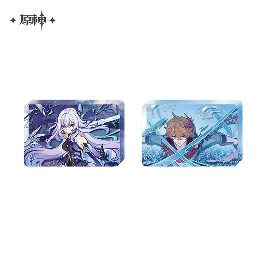 [Pre-Order] Illustrated Journey Series Liquid Glitter Acrylic Ornament | Genshin Impact (Jan 2026)