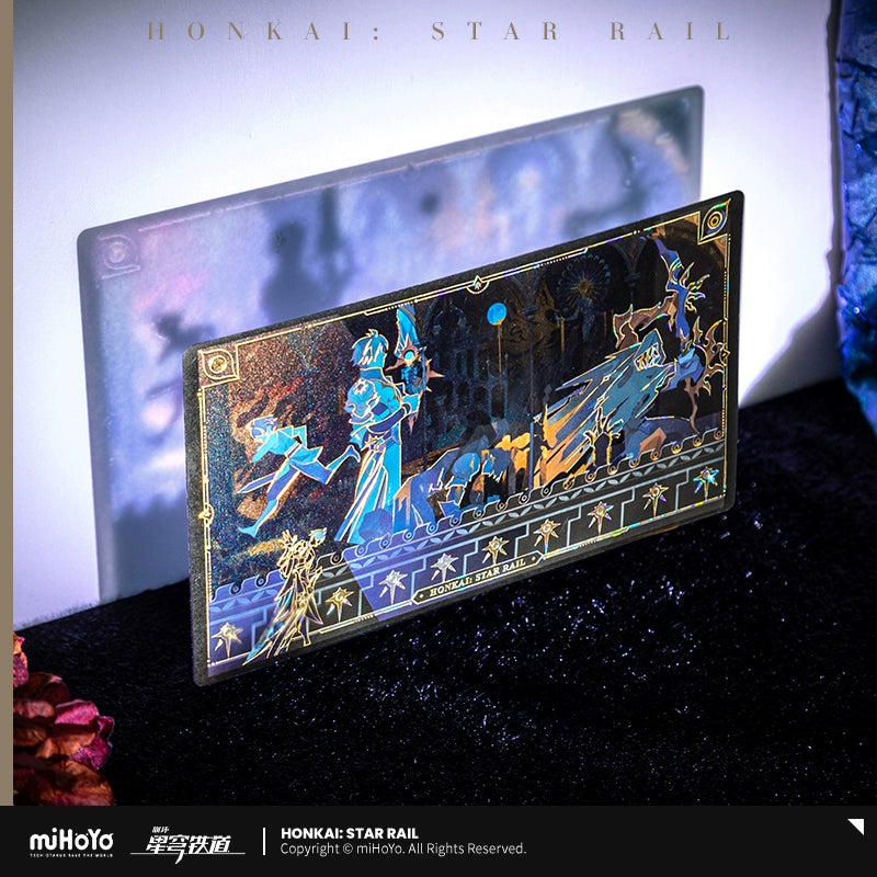 [Pre-Order] Manuscript of Era Nova Series Transparent Card | Honkai: Star Rail (Within 200 Days)