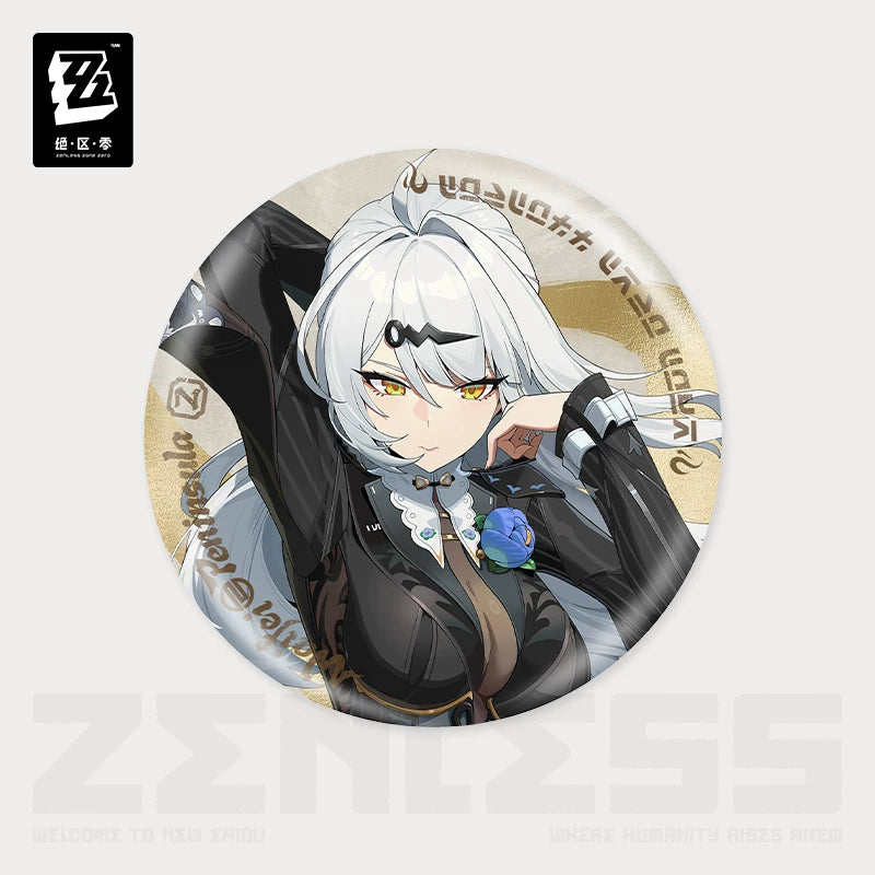 [Pre-Order] Eridu Fashion Series Vol.2 Tinplate Badge | Zenless Zone Zero (Jul 2026)