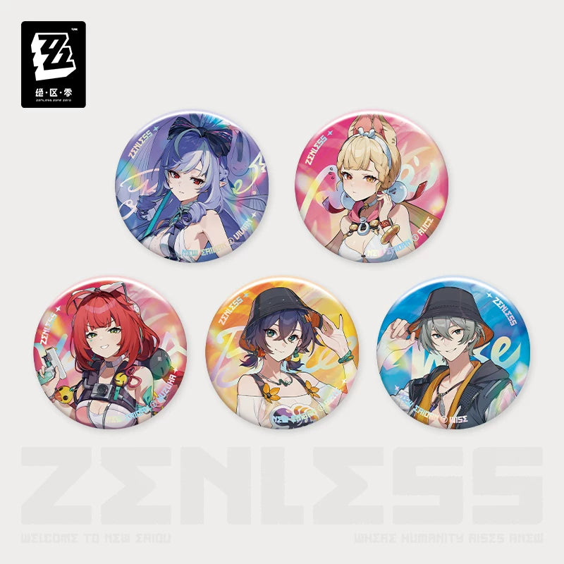 [Pre-Order] Eridu Fashion Series Vol.3 Tinplate Badge | Zenless Zone Zero (Jul 2026)